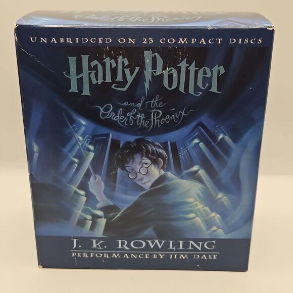 Harry Potter and the Order of the Phoenix by J.K. Rowling (2003, Compact Disc) - Picture 1 of 16